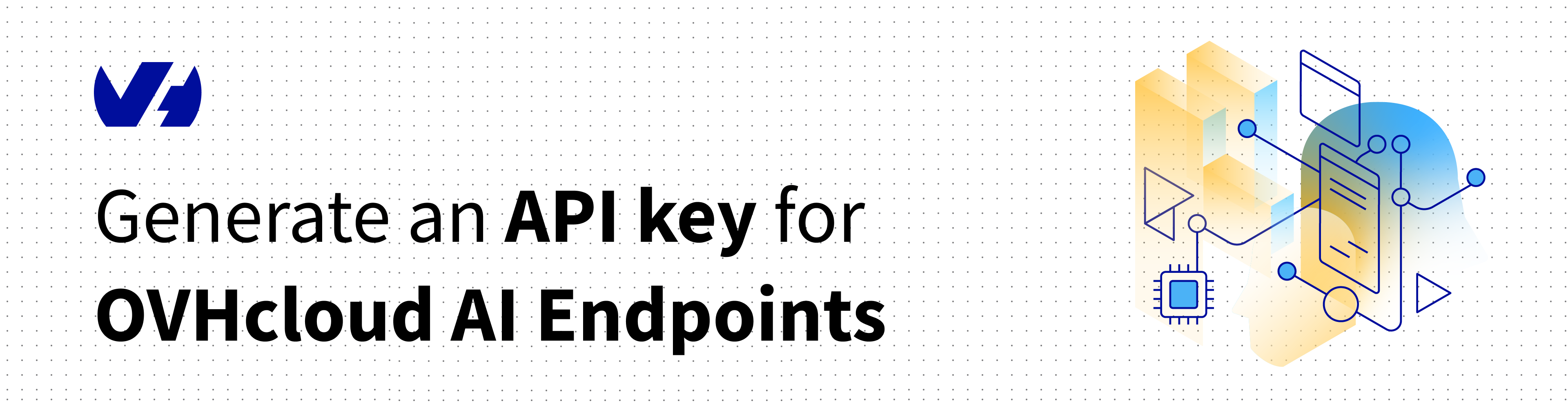 Generate an API key for OVHcloud AI Endpoints
